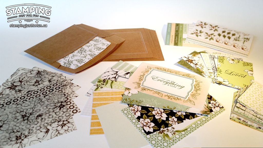Magnolia MM Cards Envelopes Pack