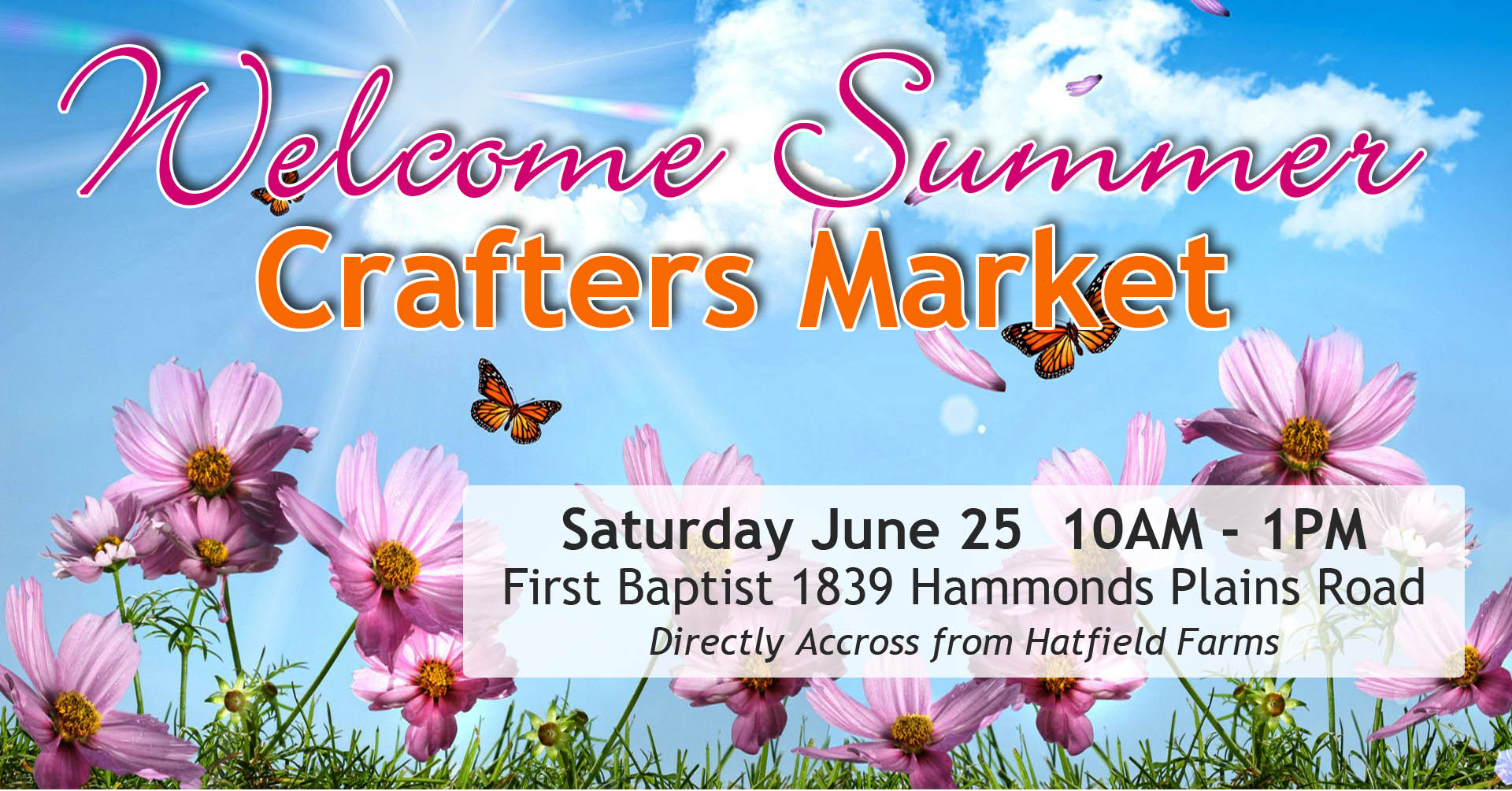Crafters Market Banner